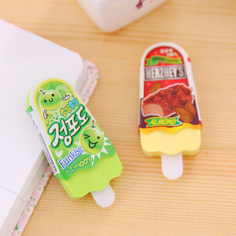 Wholesale TPR Ice Cream Ice Cream Shape Eraser